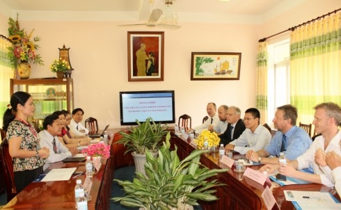 The visit of the delegation from Germany 