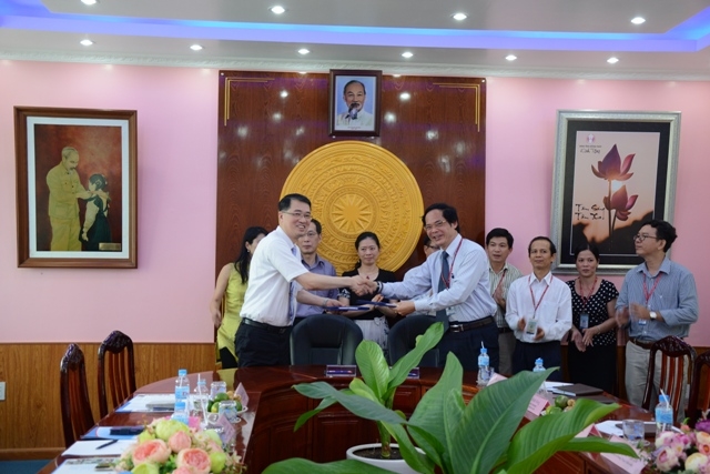 A Memorandum of Understanding between Dong Thap University and Da-Yeh University, Taiwan