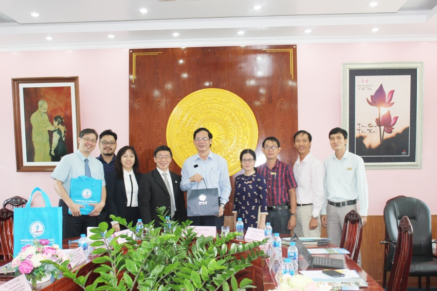 A VISIT OF THE DELEGATION FROM YUAN ZE UNIVERSITY AND BINH MINH EHD. JSC.