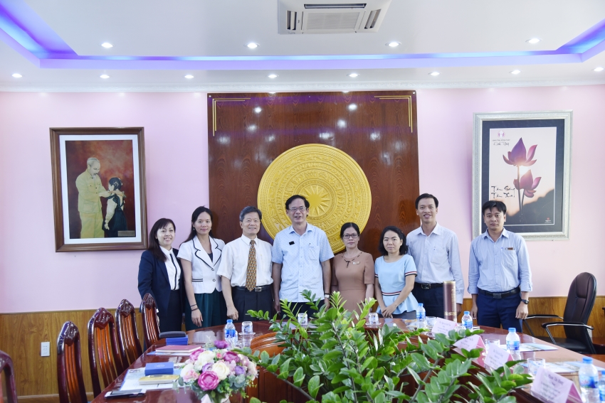 A VISIT OF THE DELEGATION FROM CHIENKUO TECHNOLOGY UNIVERSITY AND BINH MINH EHD. JSC.