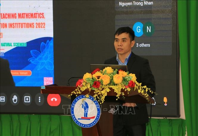 Dong Thap: International conference on teaching mathematics and natural sciences in higher education institutions