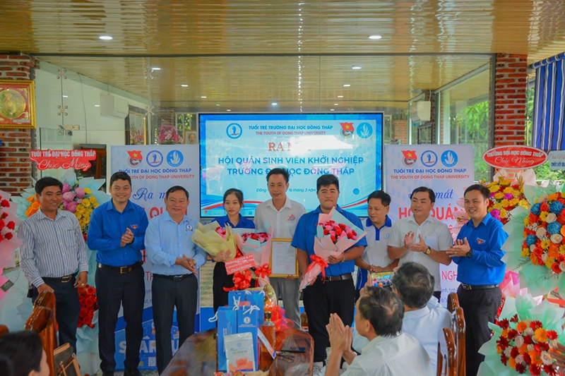 DONG THAP UNIVERSITY CONTINUES TO CREATE A SUPPORTIVE ENVIRONMENT FOR STUDENT ENTREPRENEURS