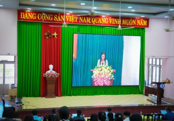 Participation in the Online Briefing Session on the Outcomes of the 1st Congress of the Dong Thap Provincial Party Committee