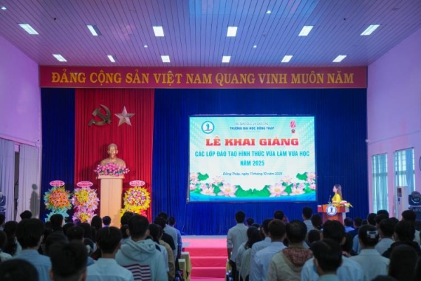 Dong Thap University Holds the Opening Ceremony of the In-Service Training Program 2025
