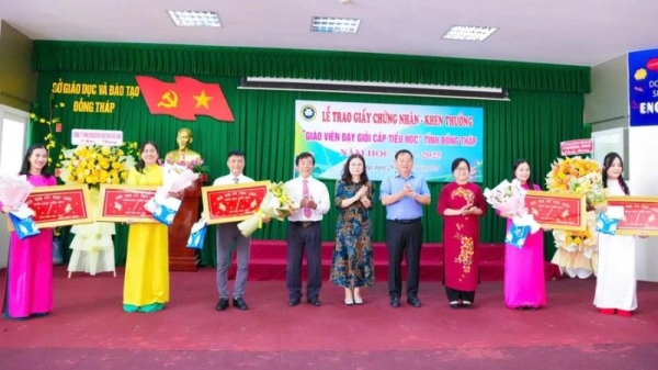 FORMER STUDENTS OF DONG THAP UNIVERSITY ACHIEVE OUTSTANDING RESULTS IN THE PROVINCIAL TEACHERS’ EXCELLENCE CONTEST