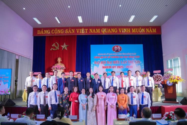 THE 19TH PARTY CONGRESS OF DONG THAP UNIVERSITY PARTY COMMITTEE FOR THE 2025–2030 TERM