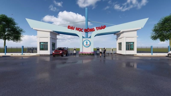 GROUND-BREAKING CEREMONY FOR THE RENOVATION OF GATE A – DONG THAP UNIVERSITY