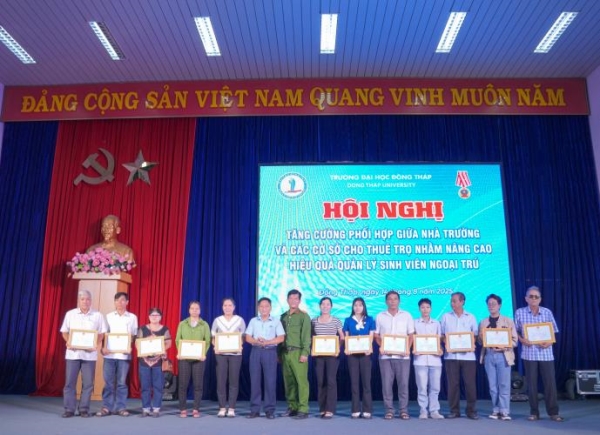 Conference to Strengthen Collaboration Between the University and Rental Housing Providers to Enhance Off-Campus Student Management