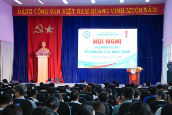 Conference of Voter Representatives at Dong Thap University