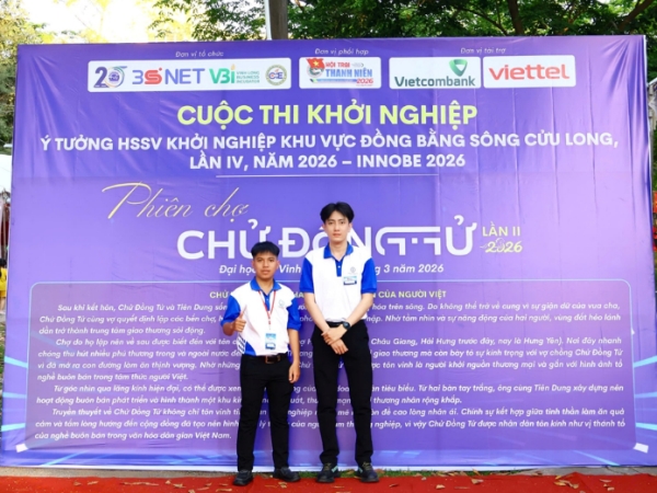 Dong Thap University Students Participate in INNOBE 2026 Startup Training