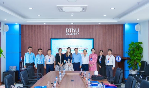 Dong Thap University strengthens academic cooperation with Chaoyang University of Technology
