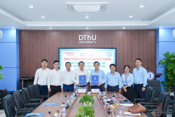 Dong Thap University and Giao duc & Thoi dai  Newspaper Strengthen Communications Cooperation for the 2026–2030 Period
