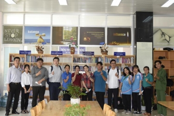 Dong Thap University welcome the delegation of Mythings Co., Ltd (Korea)